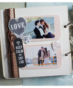 Alternative view of Gói in ảnh scrapbook (20x20cm)