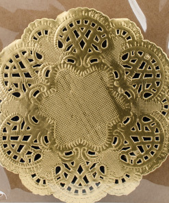 Hoa dập giấy Nhũ Vàng