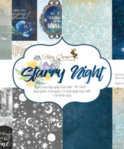 Starry Night (Bộ 6 giấy kèm sticker)