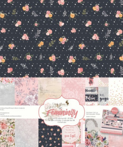 Femininity (Bộ 6 giấy kèm sticker/hình dán)