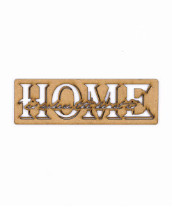 Home (Hình gỗ trang trí)