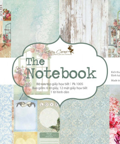 The Notebook (Bộ 6 giấy kèm sticker/hình dán)