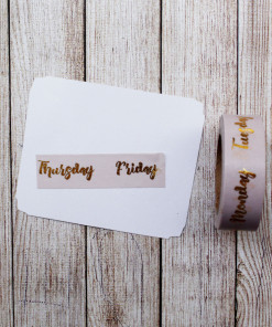 Washi tape (băng keo trang trí)