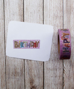 Washi tape (băng keo trang trí)