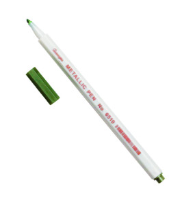 Viết lông trang trí metallic màu xanh lá nhạt