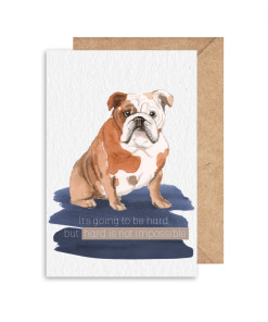 It's going to be hard.. (thiệp inspire mẫu 2)