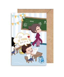 Cô ơi, cô thật dễ thương (thiệp 20/11)