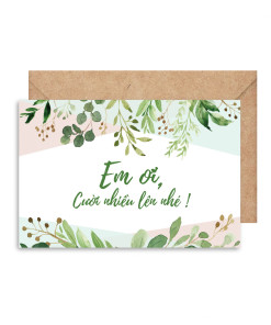 Em ơi.. (thiệp về ngày phụ nữ mẫu 5)