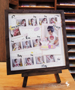 Alternative view of Khung hình gỗ thông 30x30 cm