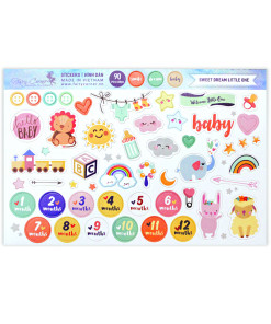 Alternative view of Sweet Dream Little One (Sticker/hình dán)