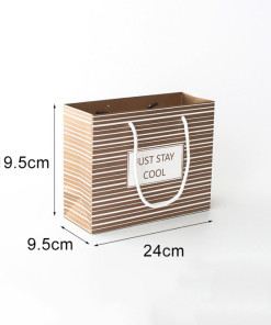 Túi giấy họa tiết loại 35 (kt 24 x 19.5 x 9.5 cm)