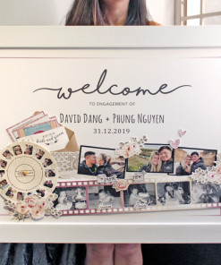 Alternative view of Khung gỗ thông 60x80 cm