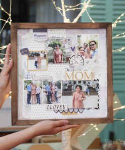 Khung hình 30cm (màu nâu)