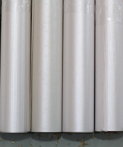 Giấy gói màu trắng ánh kim (có vân)