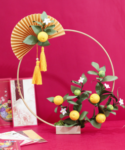 Vòng hoa Tết (để bàn)