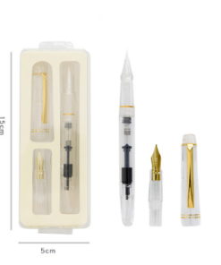 Viết máy hai đầu (mẫu trong suốt)