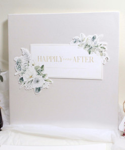 Sổ ký tên Silver 30x30 cm