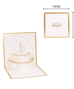 Alternative view of Thiệp 3D Birthday Cake