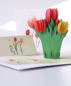 Thiệp 3D Tulip