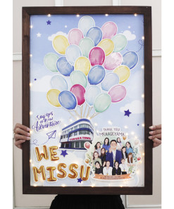 (Thiết kế riêng) Combo khung hình 40x60 cm