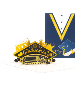 Alternative view of Thiệp 3D Graduation Congrats