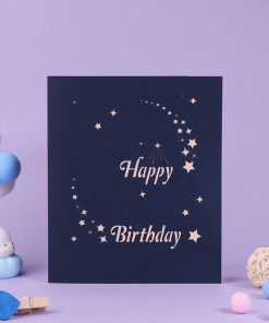 Alternative view of Thiệp 3D Birthday Star