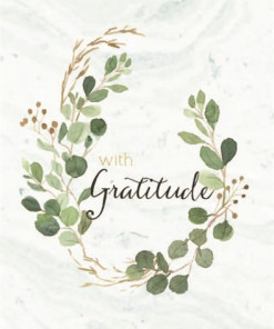 Thiệp giấy in Thank You With Gratitude 01