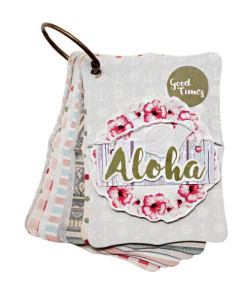 Mini album Pattern Wild & Free - Aloha (kèm hộp) - Cuốn