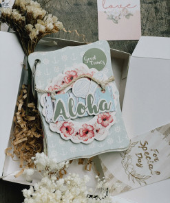 Mini album Pattern Wild & Free - Aloha (kèm hộp) - Cuốn
