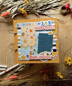 Scrapbook Once Upon Blue Editon