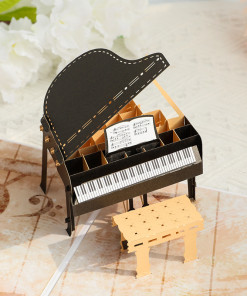 Thiệp 3D Đàn Piano