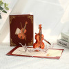 Thiệp 3D Đàn Dây - Violin
