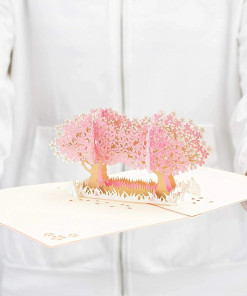 Thiệp 3D Cherry Blossom